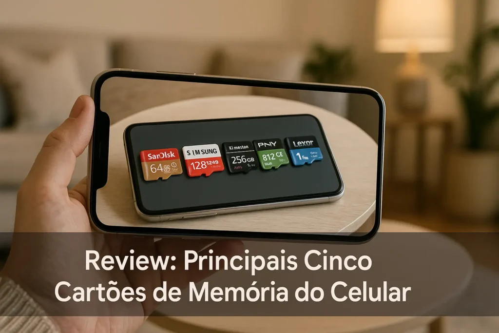 Principais Cinco Cartao De Memoria Do Celular