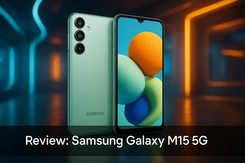 Samsung Galaxy M15 5G: Bateria de Longa Duração e Câmera Versátil