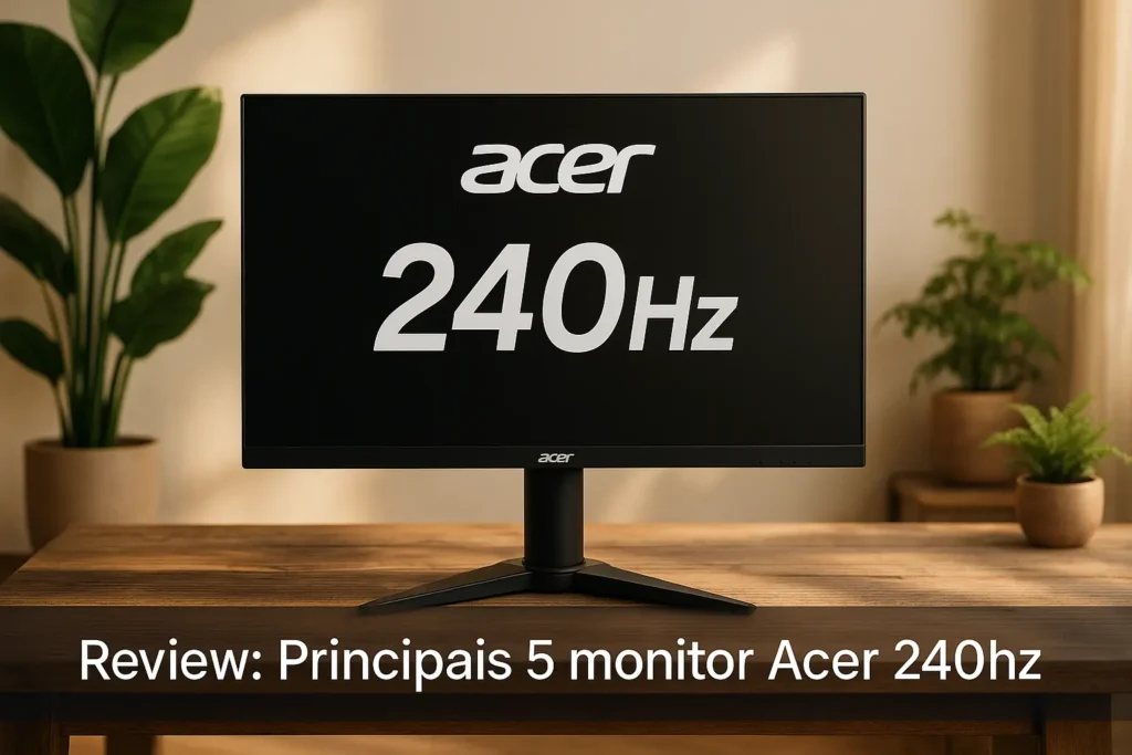 Principais 5 monitor Acer 240hz