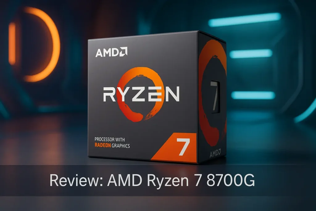 AMD Ryzen 7 8700G: Desempenho Zen 4 e Gráficos Líderes