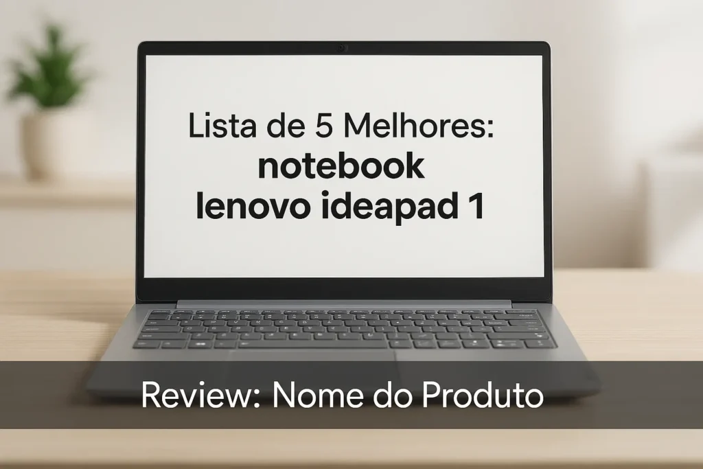 Lista de 5 Melhores: notebook lenovo ideapad 1