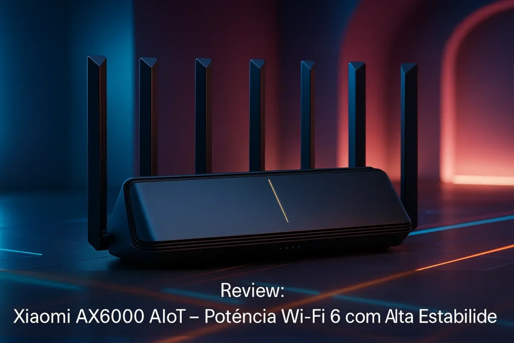 Xiaomi AX6000 AIoT — Potência WiFi 6 com Alta Estabilidade