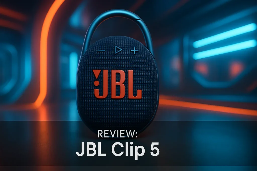JBL Clip 5 – Som potente e portabilidade extrema
