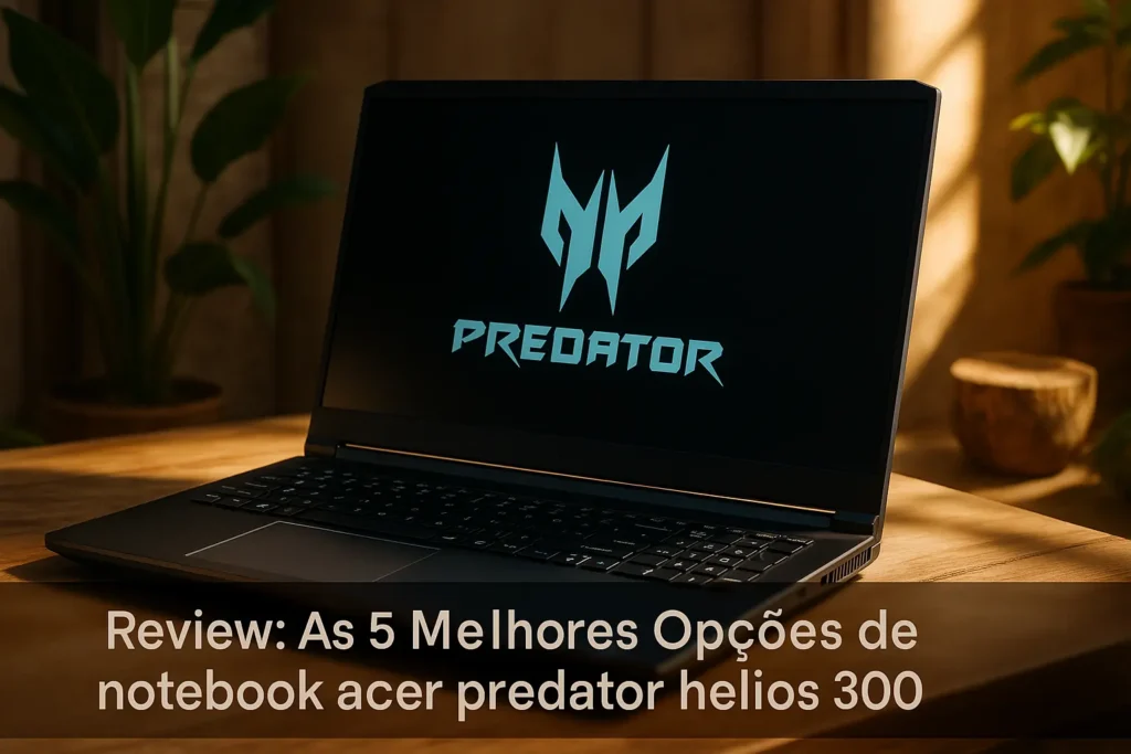 As 5 Melhores Opções de notebook acer predator helios 300