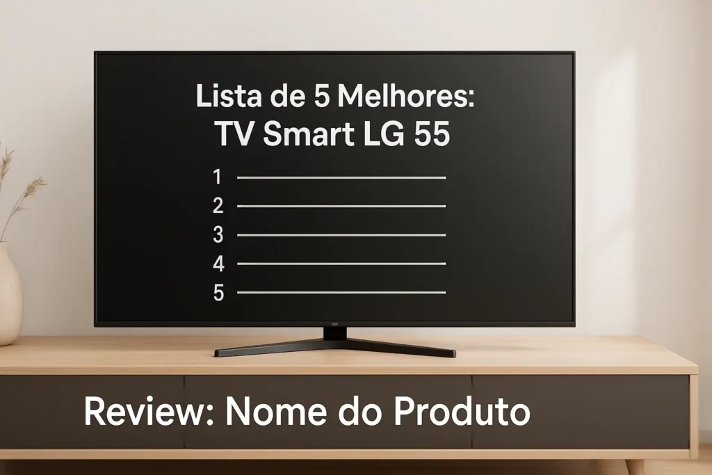 Lista de 5 Melhores: TV Smart LG 55