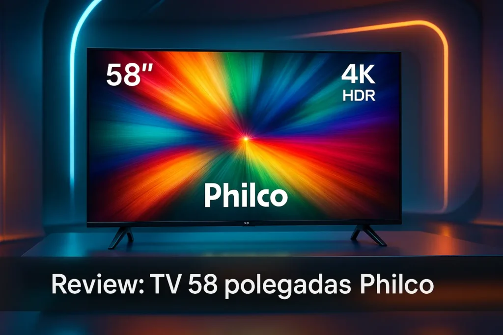 Top Cinco TV 58 polegadas Philco