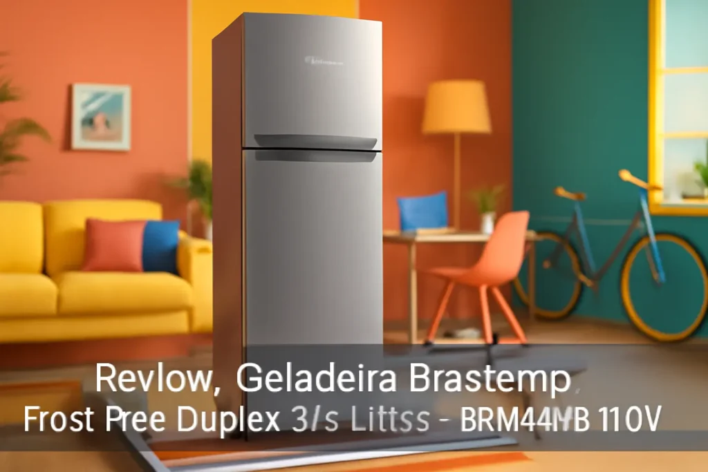 Geladeira Brastemp Frost Free Duplex 375 Litros – BRM44HB 110V