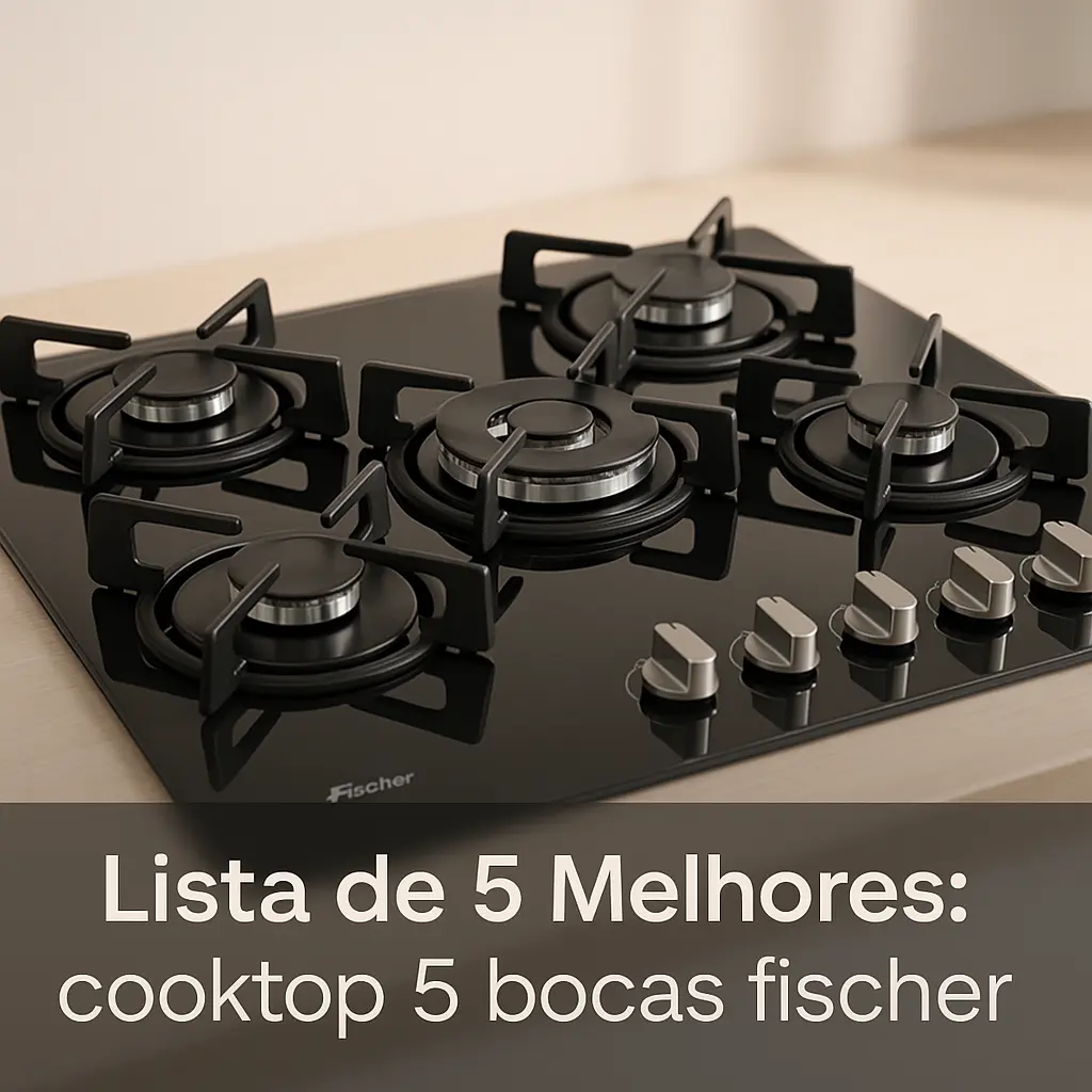 Lista de 5 Melhores: cooktop 5 bocas fischer