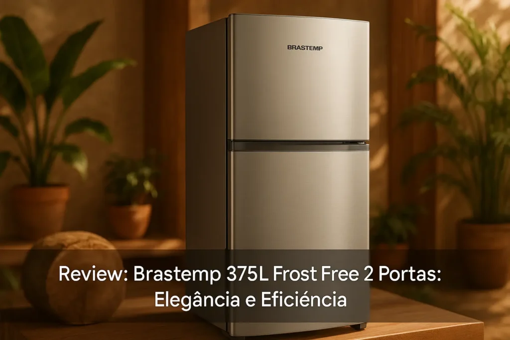 Brastemp 375L Frost Free 2 Portas: Elegância e Eficiência