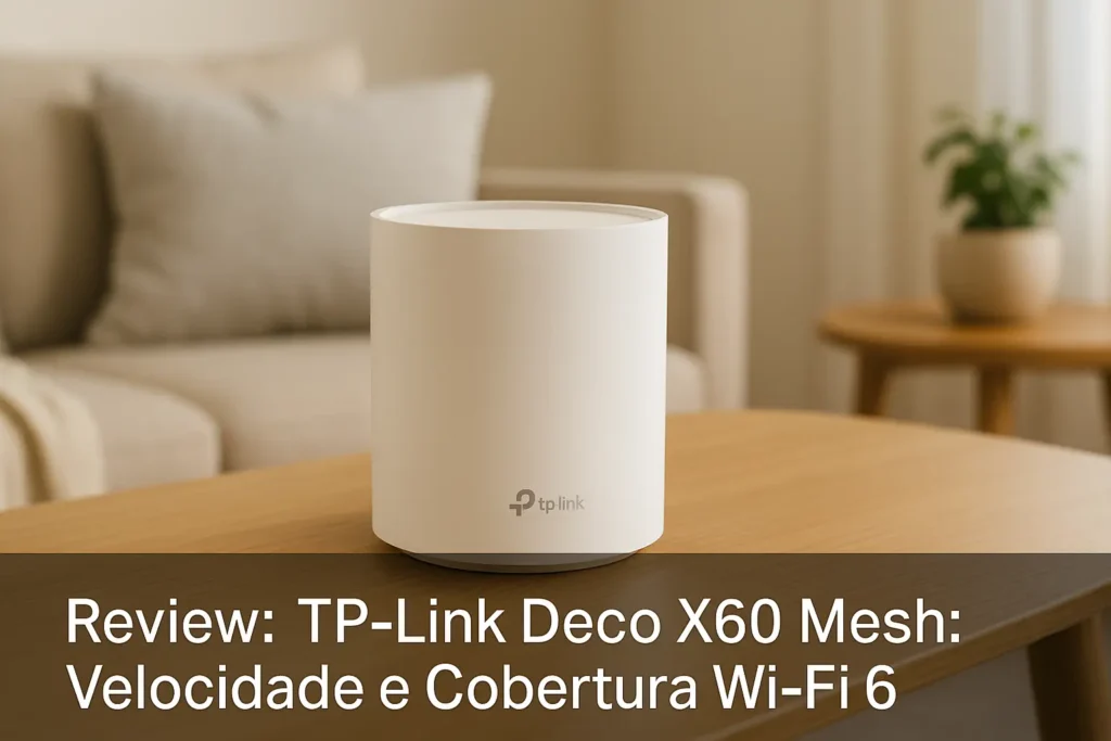 Roteador TP-Link Deco X60 Mesh: Velocidade e Cobertura Wi-Fi 6
