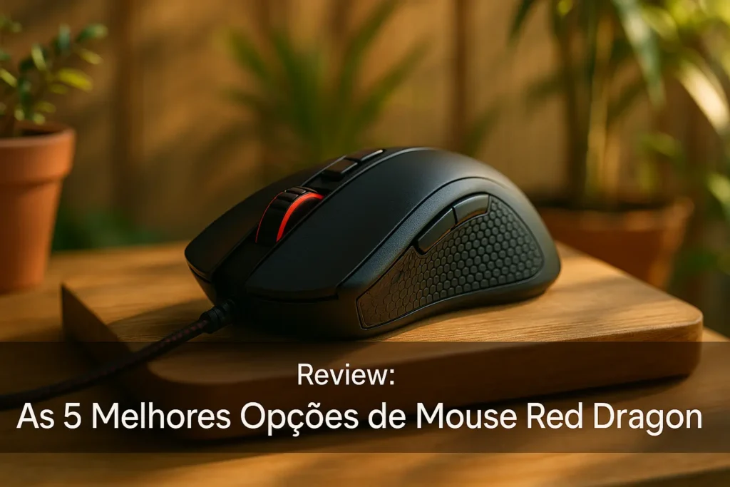 As 5 Melhores Opções de mouse red dragon