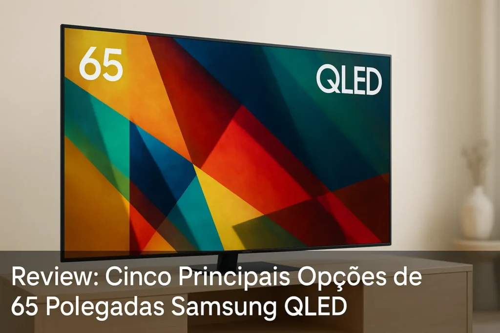 Cinco Principais Opções de TV 65 polegadas Samsung QLED