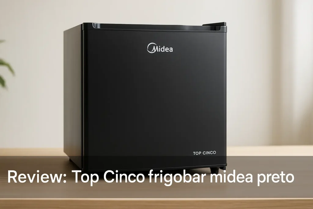 Top Cinco frigobar midea preto