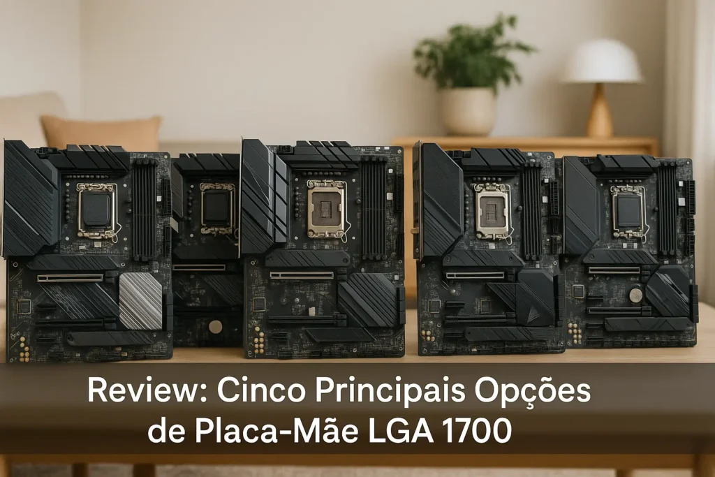 Cinco Principais Opções de Placa Mãe Lga 1700
