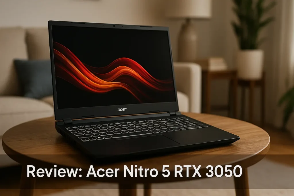 Principais Cinco Acer Nitro v RTX3050