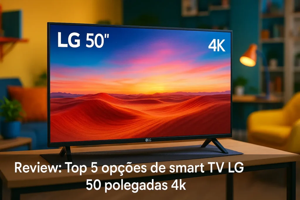 Top 5 Opções de smart TV LG 50 polegadas 4k