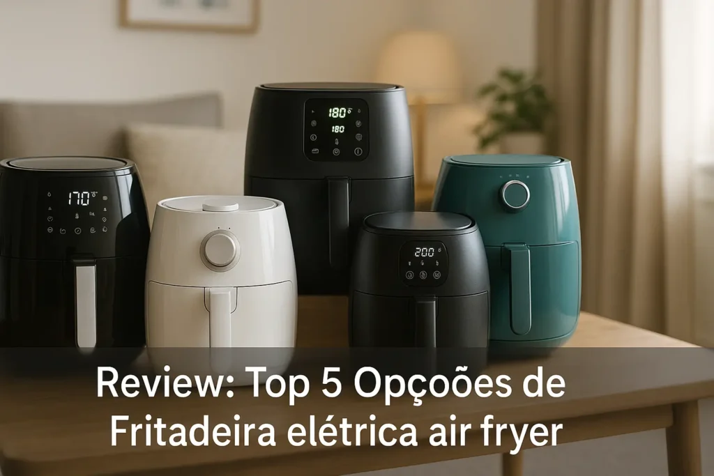 Top 5 Opções de fritadeira eletrica air fryer