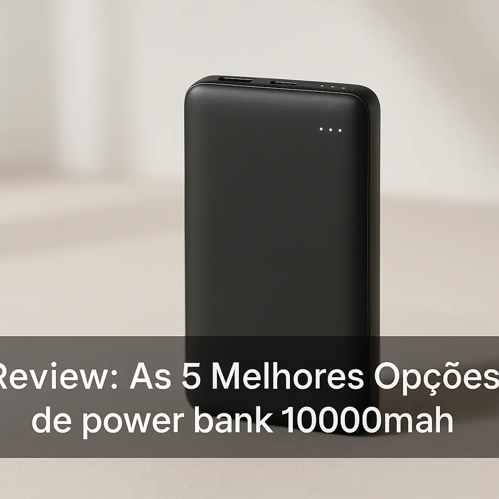 As 5 Melhores Opções de power bank 10000mah