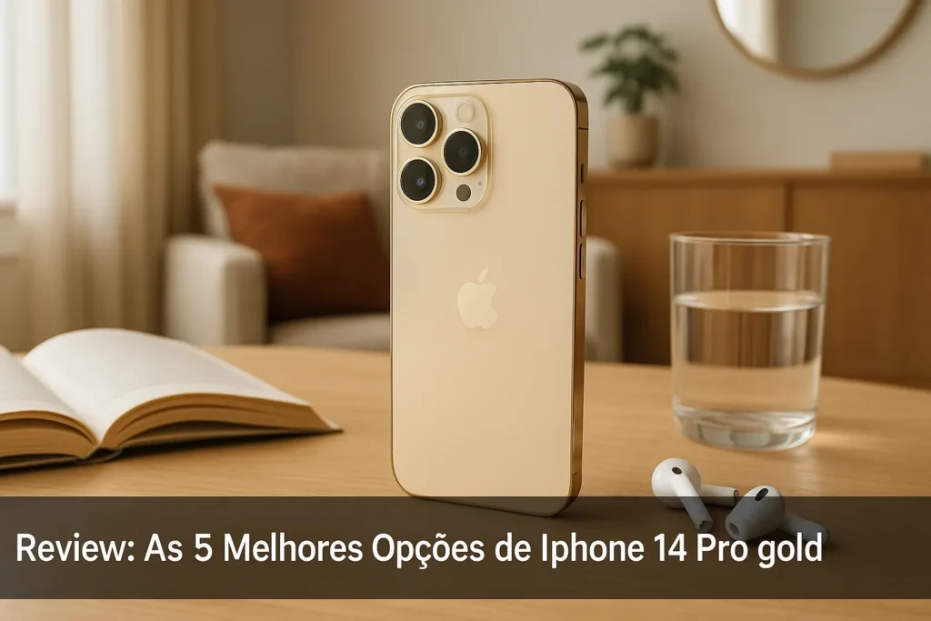 As 5 Melhores Opções de Iphone 14 Pro gold
