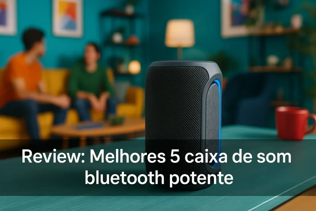 Melhores 5 caixa de som bluetooth potente