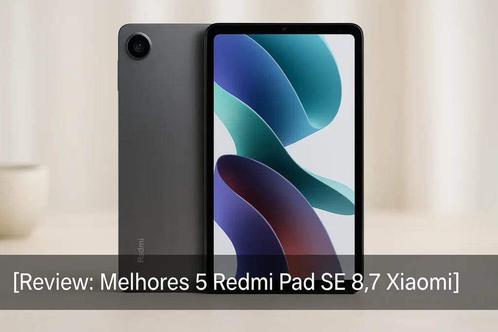 Melhores 5 Redmi pad se 8.7 Xiaomi