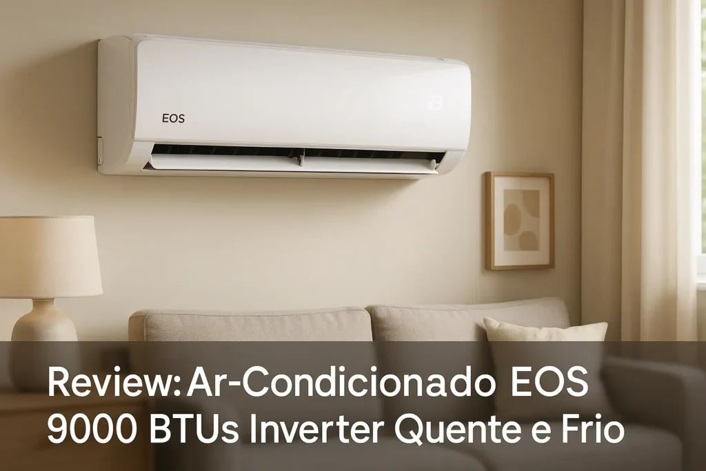 Ar-Condicionado EOS 9000 BTUs Inverter Quente e Frio