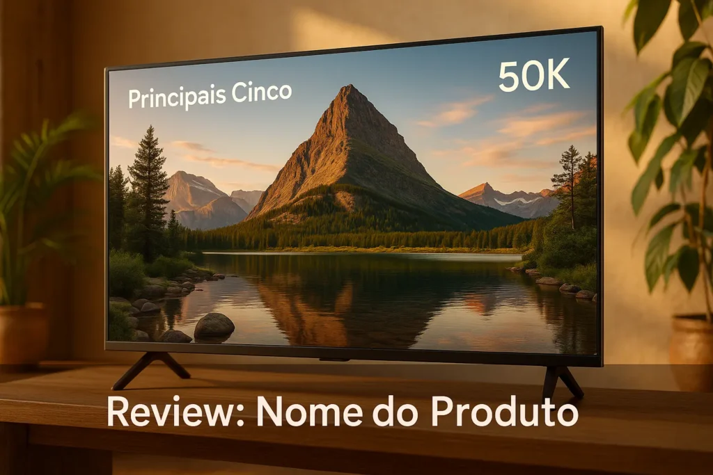 Principais Cinco TV 4k 50 polegadas