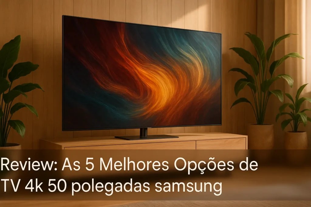 As 5 Melhores Opções de TV 4k 50 polegadas samsung