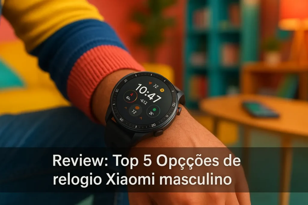 Top 5 Opções de relogio Xiaomi masculino