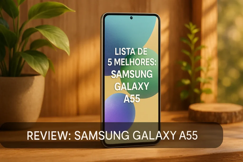 Lista de 5 Melhores: Samsung Galaxy a55