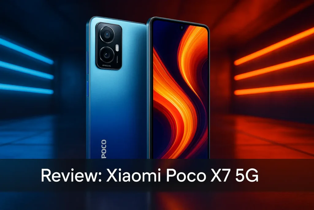 Xiaomi Poco X7 5G: potência, memória e conectividade