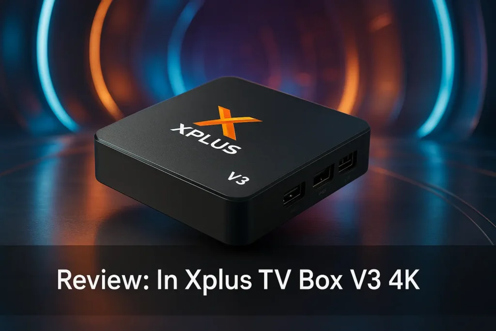 Receptor Canais In Xplus TV Box V3 4K: vitalício e completo