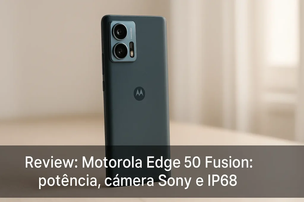 Motorola Edge 50 Fusion: potência, câmera Sony e IP68