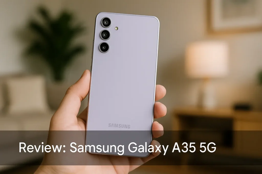 Samsung Galaxy A35 5G: câmera tripla e tela 120Hz