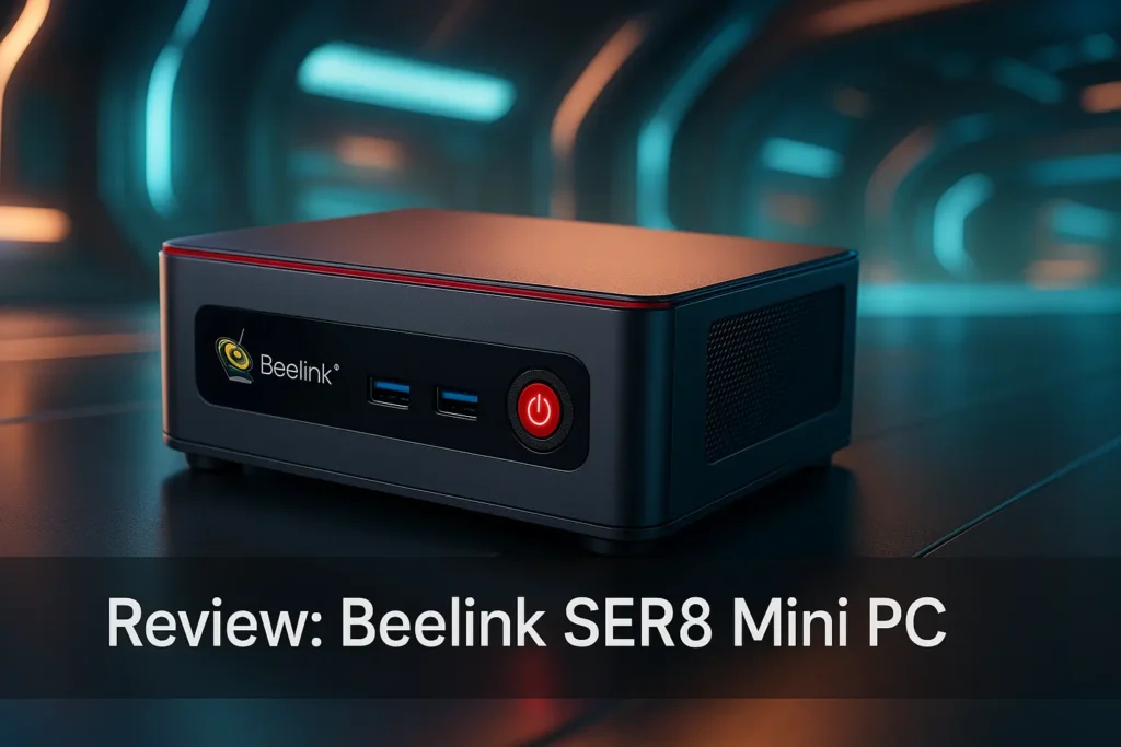 Beelink SER8 Mini PC: potência gamer em tamanho compacto