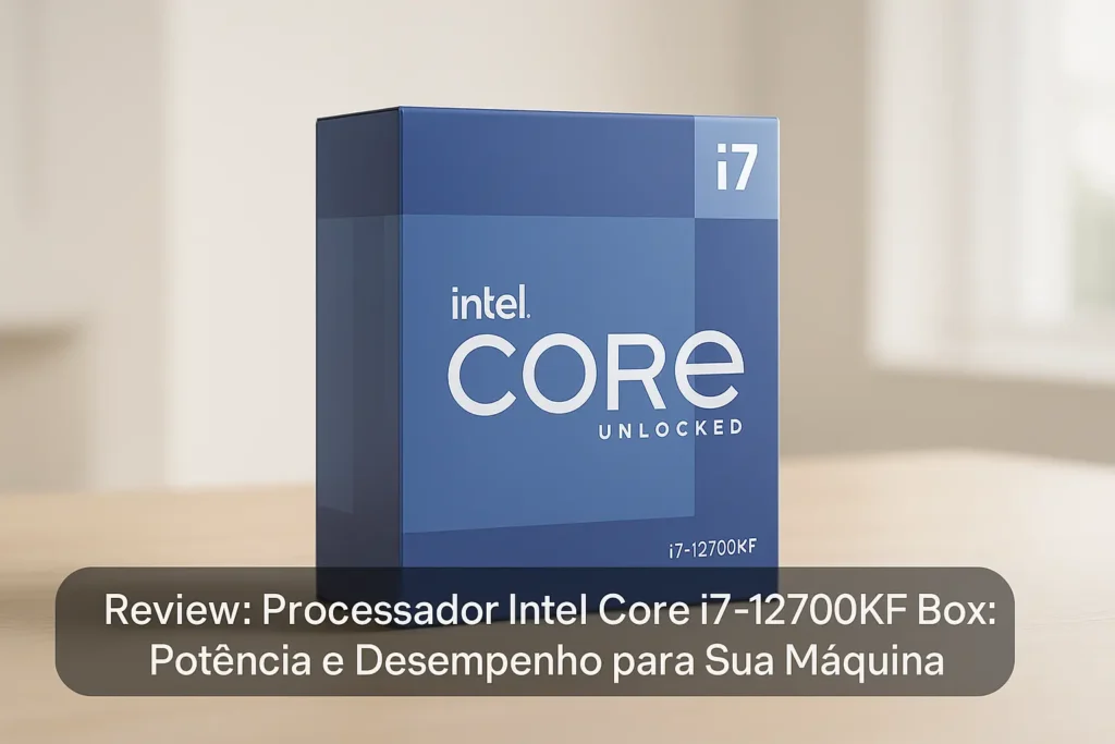 Processador Intel Core i7-12700KF Box: Potência e Desempenho para Sua Máquina