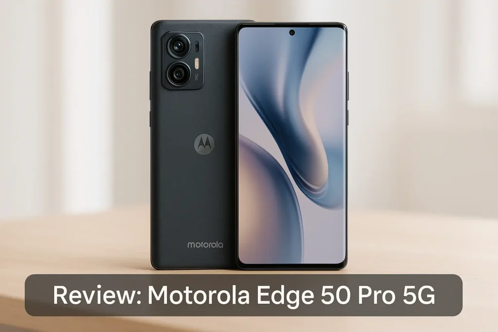 Smartphone Motorola Edge 50 Pro 5G: 256GB, 24GB RAM, 50MP AI Camera