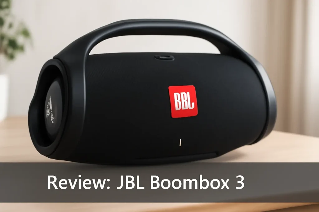 Principais Cinco bombox 3 JBL