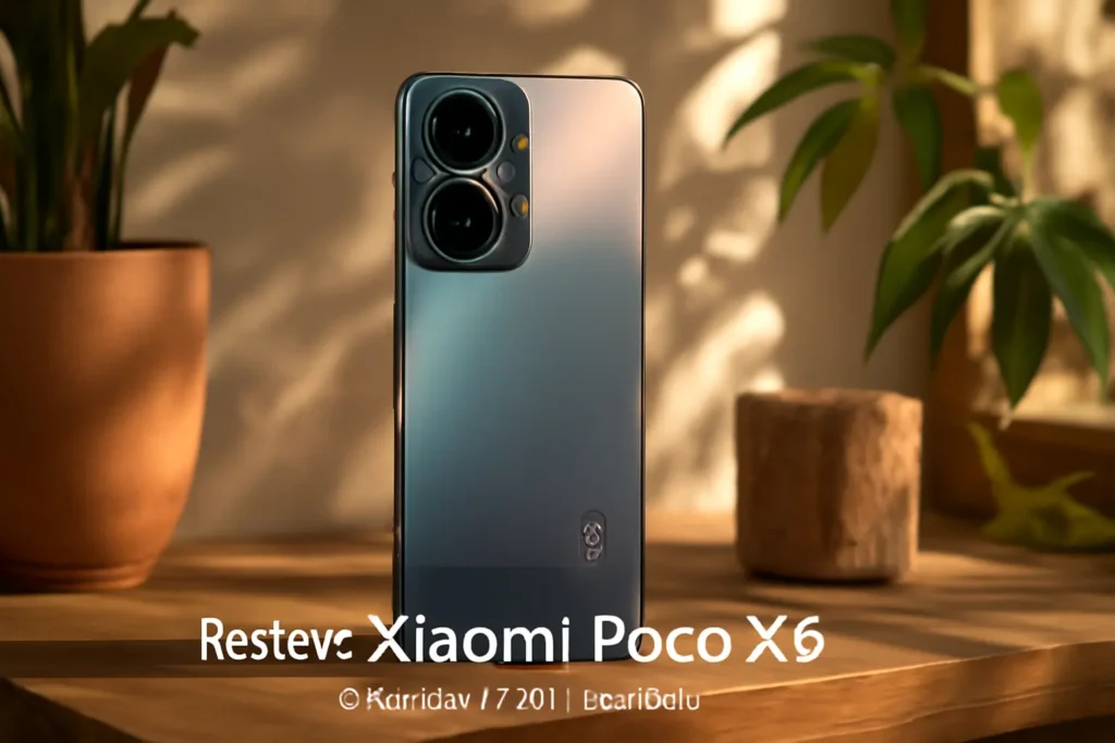 Smartphone Xiaomi Poco X6 5G 256 GB/12 GB de RAM