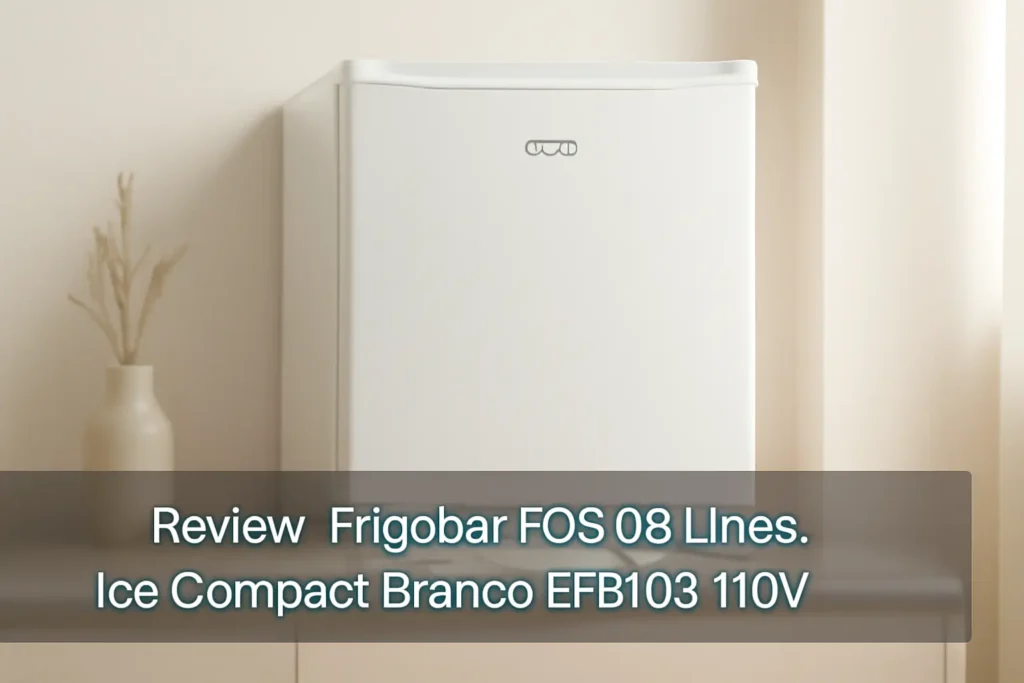 Frigobar EOS 93 Litros Ice Compact Branco EFB102 110V: Compacto e Eficiente
