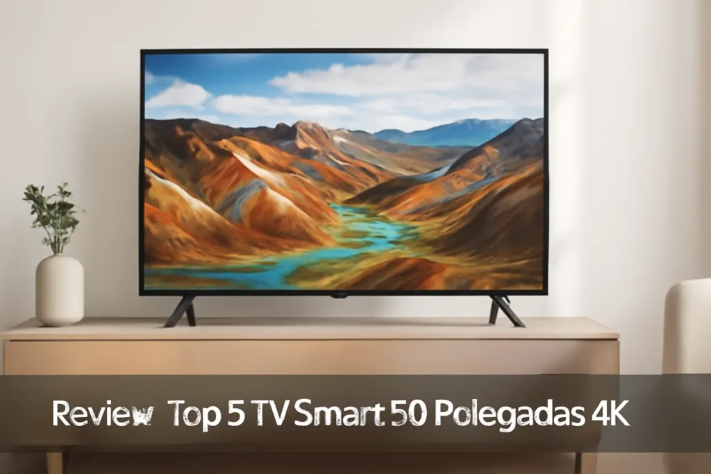 Top 5 TV smart 50 polegadas 4k