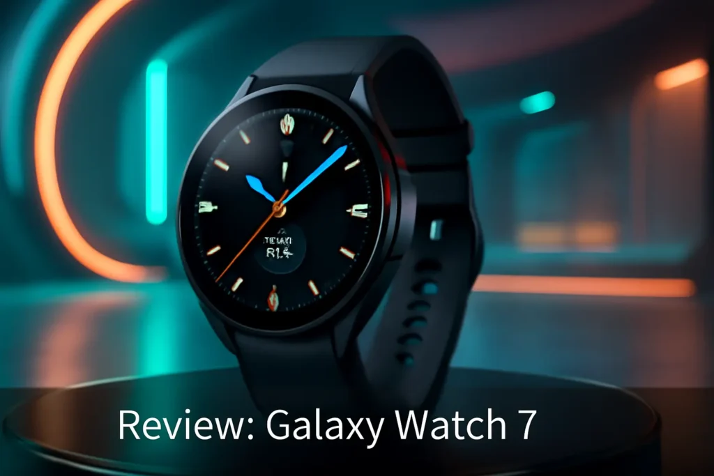 Principais Cinco Galaxy watch 7 preto