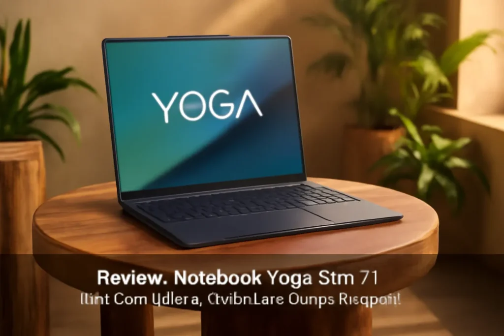 Notebook Yoga Slim 7i Intel Core Ultra 5 - Potência e Design Elegante