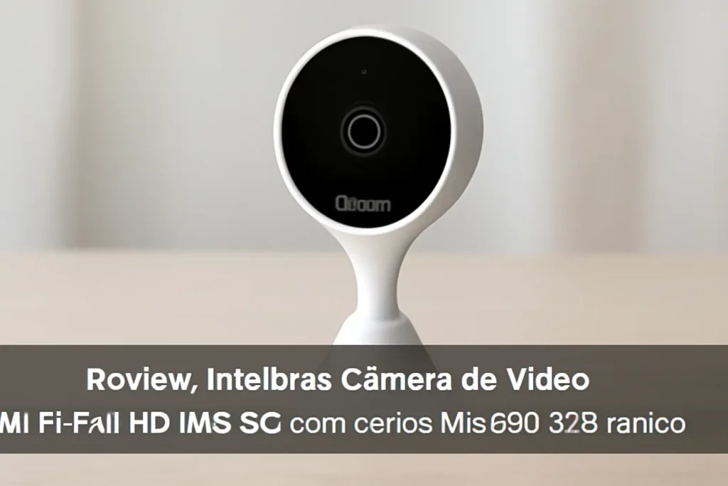 Intelbras Câmera de Vídeo Wi-Fi Full HD iM5 SC com cartão MicroSD 32GB Branco
