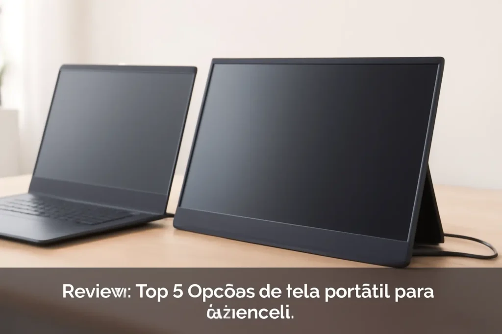 Top 5 Opções de tela portatil para notebook