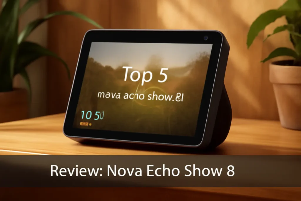 Top 5 nova echo show 8