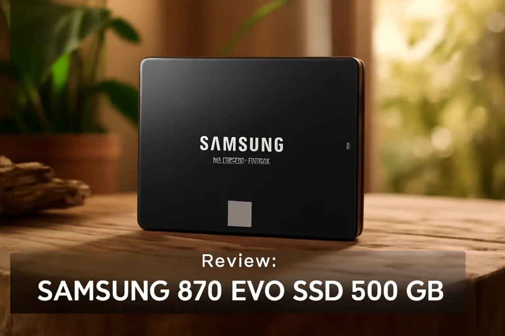 SAMSUNG 870 EVO SSD 500 GB - Desempenho e Confiabilidade para Seu PC