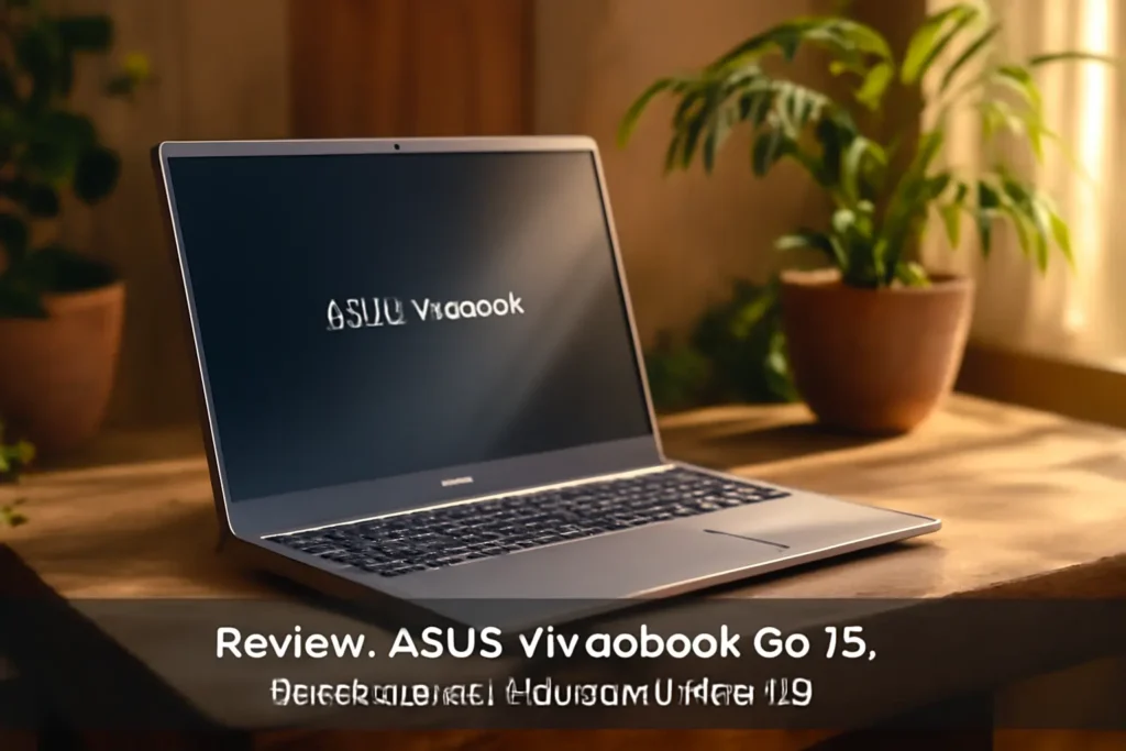 Notebook ASUS Vivobook Go 15: Desempenho e Design Moderno