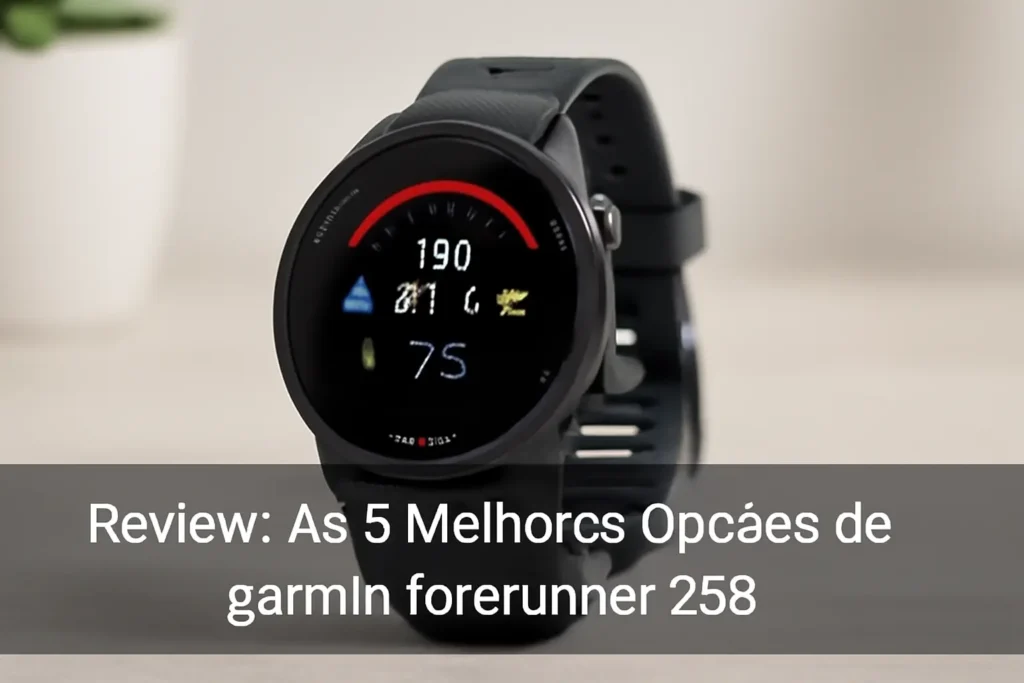 As 5 Melhores Opções de garmin forerunner 255