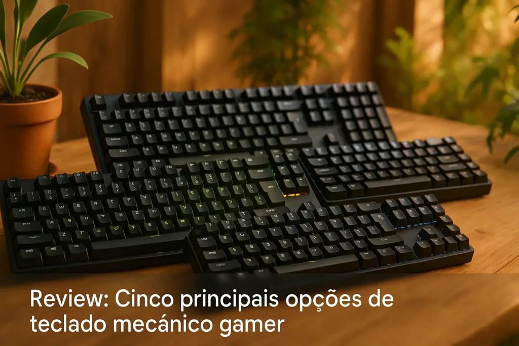 Cinco Principais Opções de teclado mecânico gamer